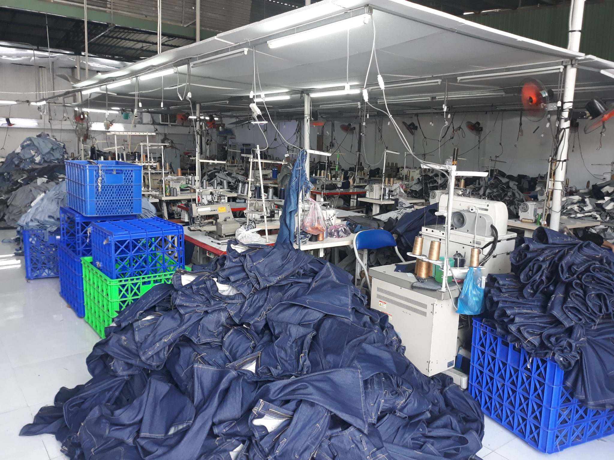 Xưởng may gia công jeans FOB Thuận Hải - Công ty chuyên sản xuất, cung cấp quần jeans Thuận Hải
