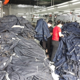 giới thiệu xưởng sản xuất gia công quần jeans nam nữ VNXK Thuận Hải tại TP. Hồ Chí Minh